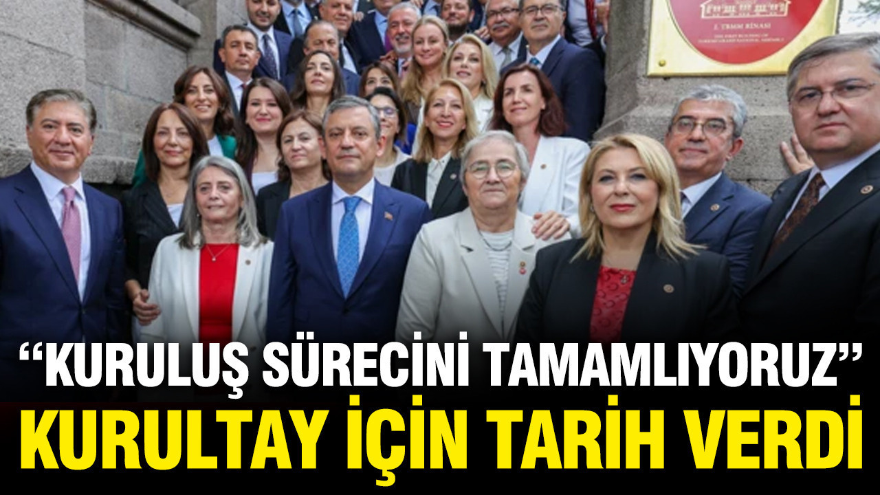 Yeni Parti kurultay için tarih verdi