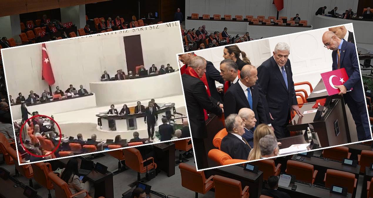 Meclis’te dikkat çeken anlar… Dervişoğlu ile tokalaşmadı, Özel’i alkışladı
