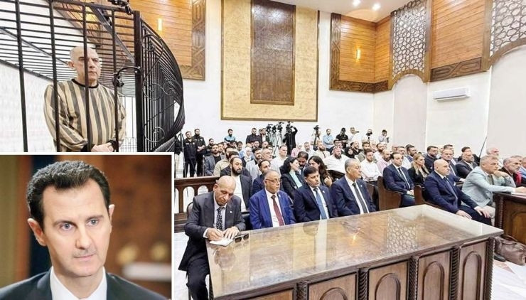 Gıyabında karar verildi… Esad ve ekibine idam cezası